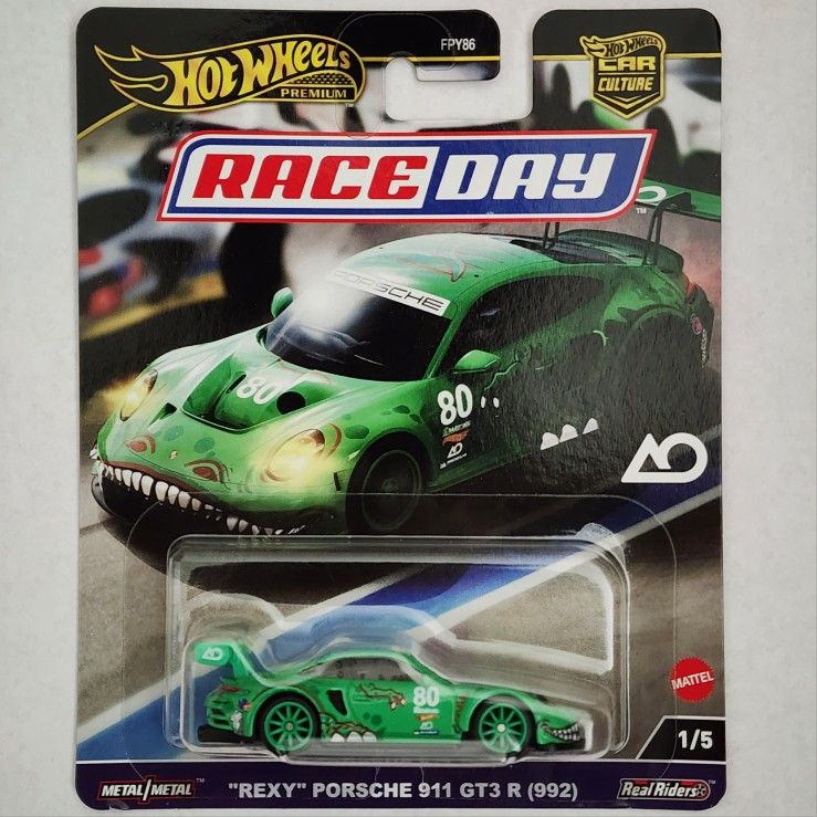 Hot Wheels Raceday "Rexy" Porsche 911 GT3 R (992) 