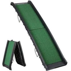 New 61" Folding Pet Ramp Portable Dog Car Ramp for Large Medium Small Dogs Non-Slip Surface