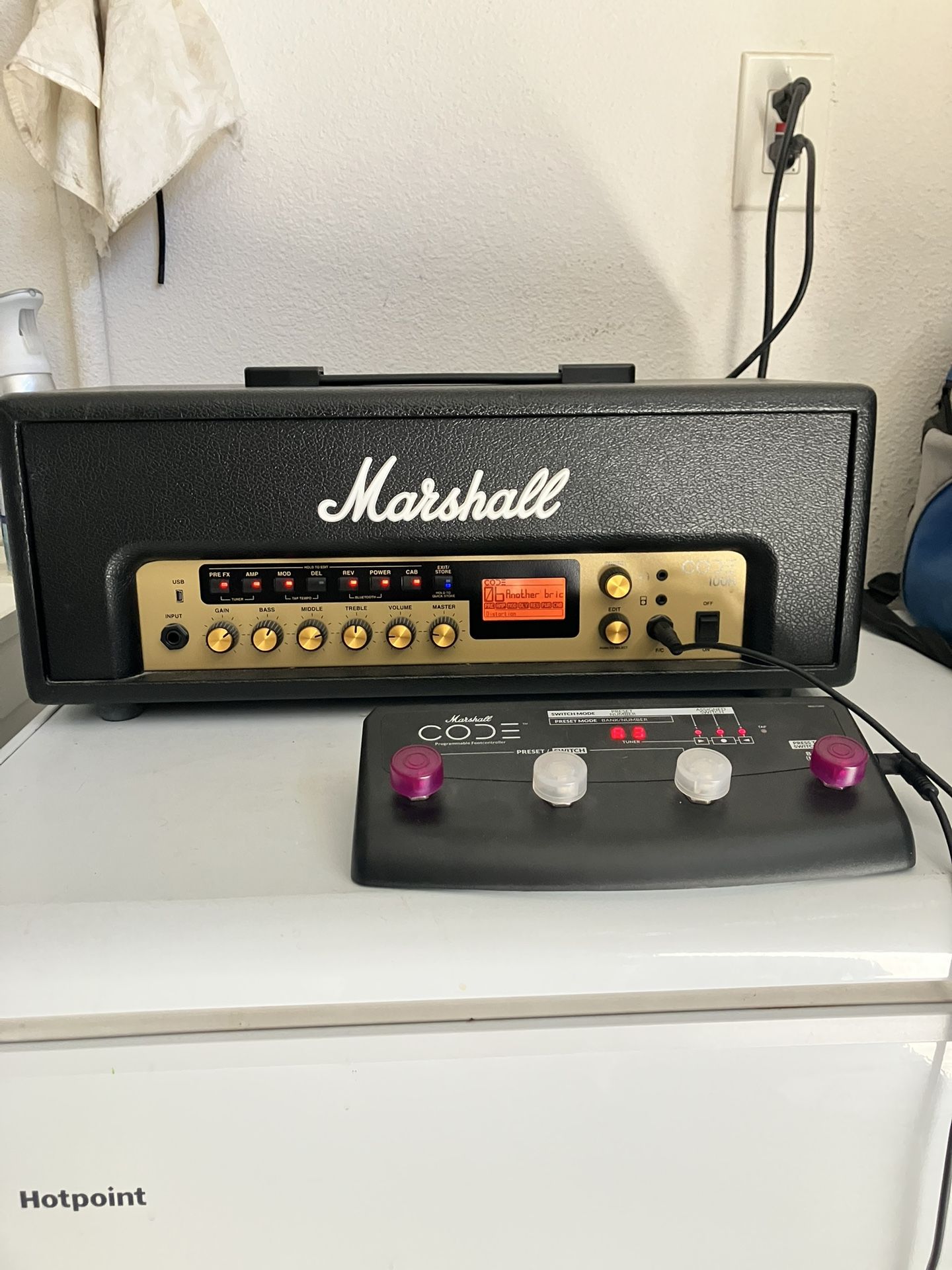 Marshall code 100 head