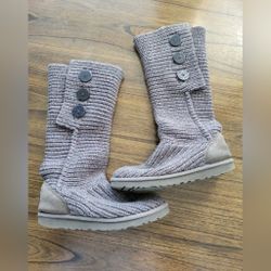 Ugg Cardy Gray Boots 7