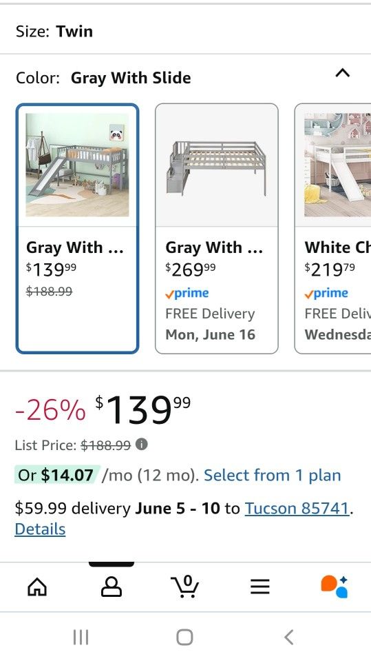 Kids Bed Frame