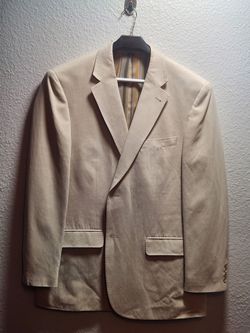 Kroon Mens Full 2-Piece Silk/Linen Suit