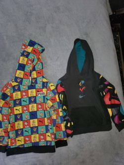 Unisex Kids  Nike And Puma Pullover Hoodie