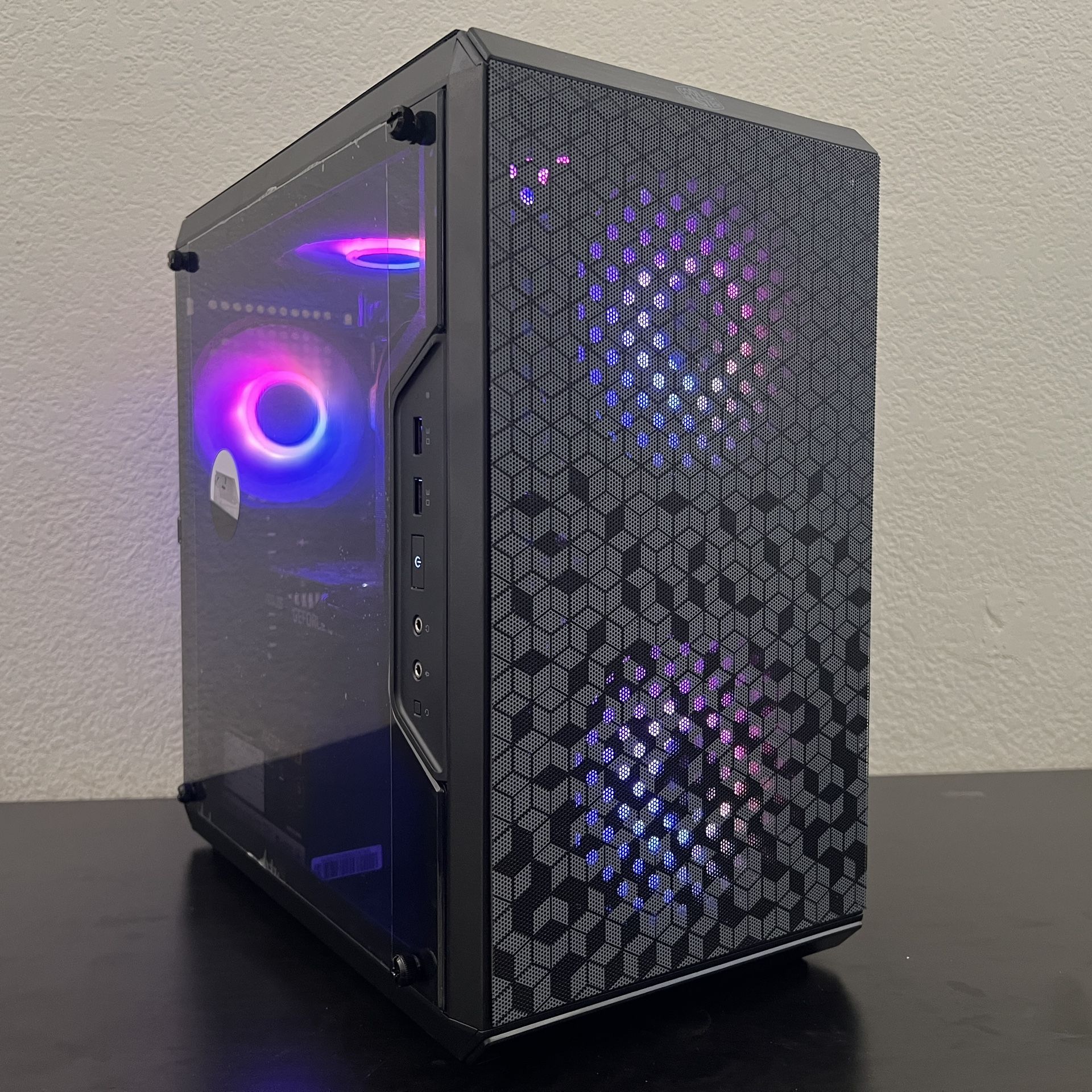 FAST Midrange Custom Ryzen Gaming PC Computer (Ryzen 5 5500, GTX 1660 SUPER, 16GB RAM, 512GB NVMe + 1TB HDD)