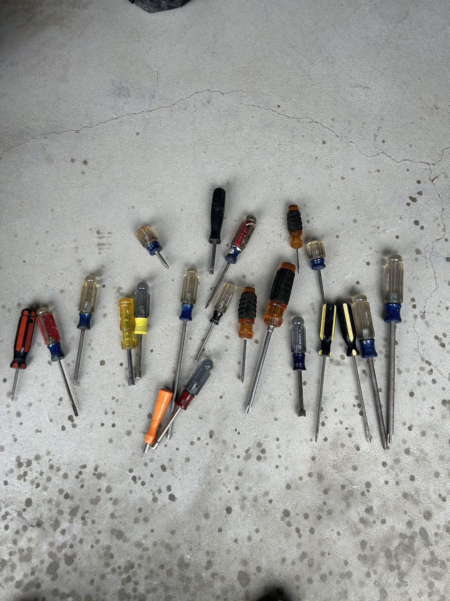 Screw Drivers,$2 Each