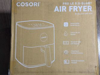 NEW SEALED COSORI Pro LE 5-Quart Digital Air Fryer – Unopened