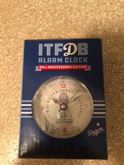 Dodgers Alarm Clock