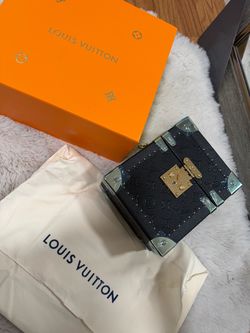 Louis Vuitton Monogram Trunk Clutch Box Bag