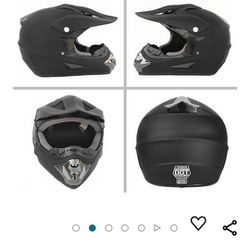 TRIANGLE Full Face Youth Kids Helmet Motorcycle ATV Motorcross Helmet DOT Approved

