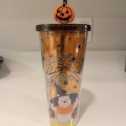 Pooh Halloween Tumbler 