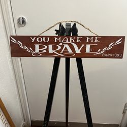 Wooden Sign