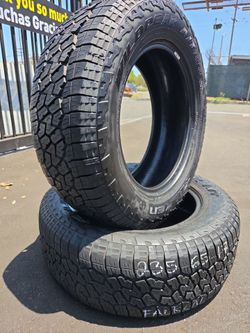 (2) P235/65R17 FALKEN $140 CASH PRICE