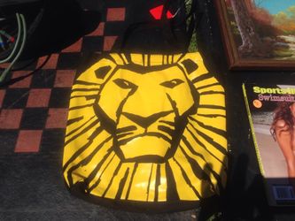 Lion king tote bag