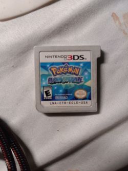 Pokémon Alpha Sapphire Nintendo 3DS Cartridge
