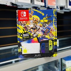 Nintendo Switch Oled Splatoon Edition