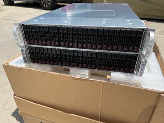 Supermicro CSE-417E16-R1400LPB 4U 72-Drive Server Chassis, Brand New in Box! Rails Included