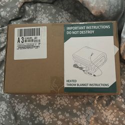 Heated Throw Blanket 