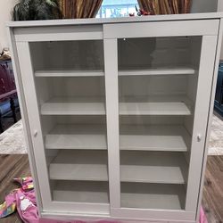 IKEA Cabinet With Glass Door