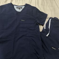 Members Only scrubs, size M