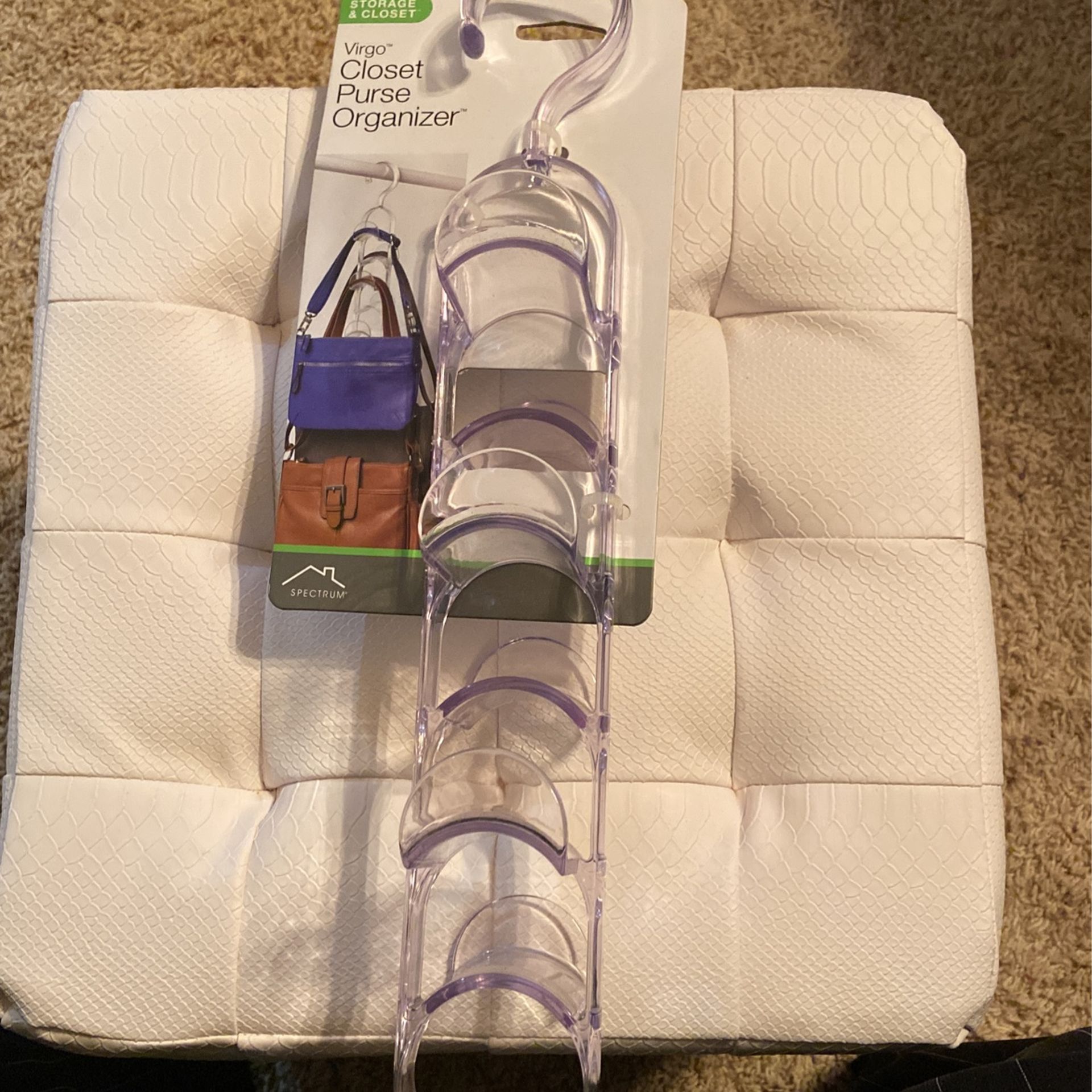 Closet Purse Organizer New 