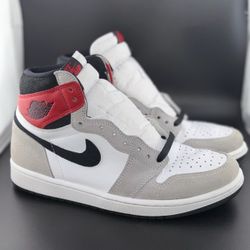 Jordan 1 Retro High Light Smoke Grey Sz 8.5