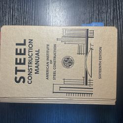 Steel Construction Manual 
