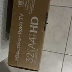 32’  Hisense Flat Screen A4 HD TV
