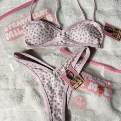 Strawberry Milk Mob Bikini