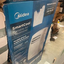 AC Midea 10,000 BTU Portable Air Conditioner Covers up to 200  sq ft