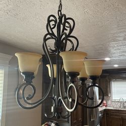 6 Light Chandelier