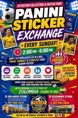 Panini stickers exchange