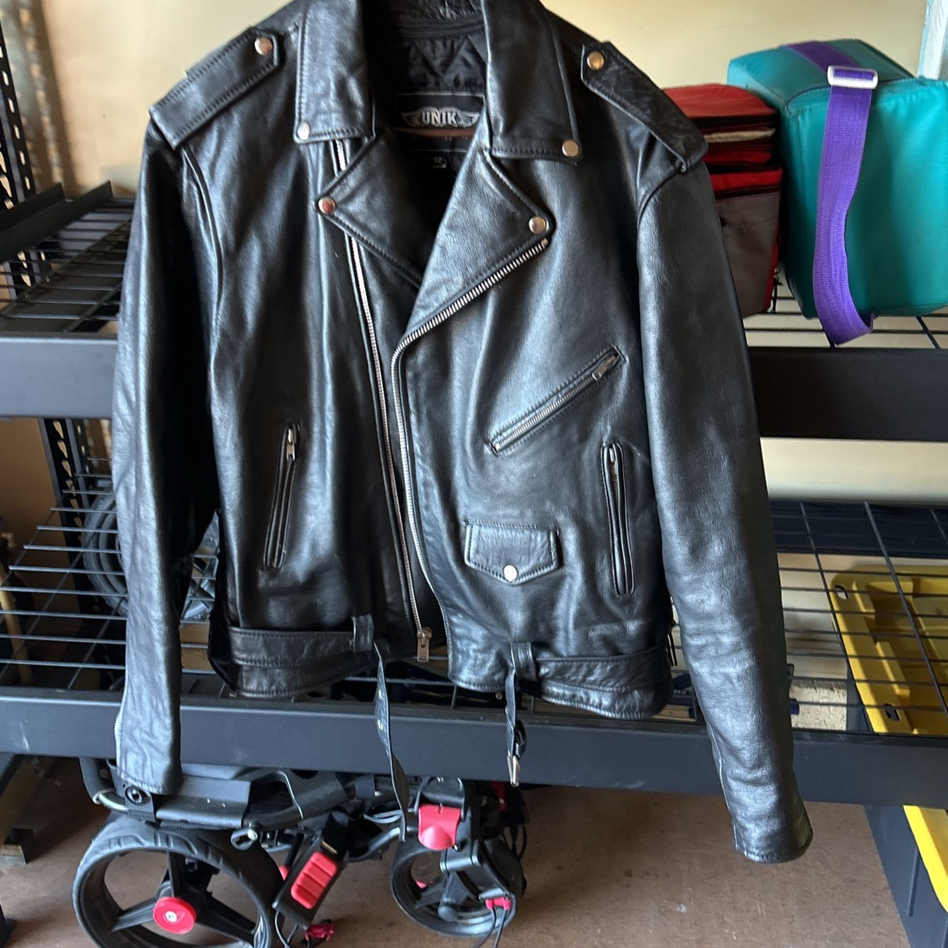 Leather Motorcycle Jacket