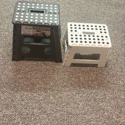 2 Step Stools 13” & 10”