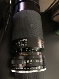 Tamron 80-210 mm lens