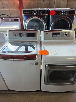 L.g washer and Gas dryer