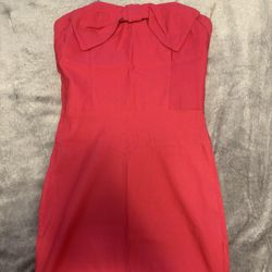 Bow Strapless Dress