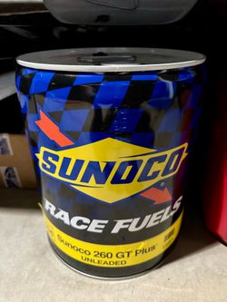 Sunoco Race Fuels 260 GT Plus Unleaded 5 Gallon Jug