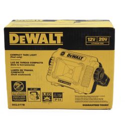 Brand New DeWalt 12v - 20v Max Compact LED Task Light DCL077B (Tool Only)