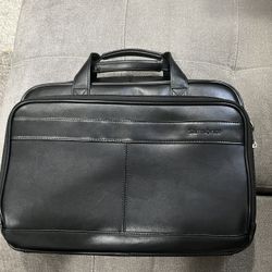 Samsonite Leather Slim Briefcase