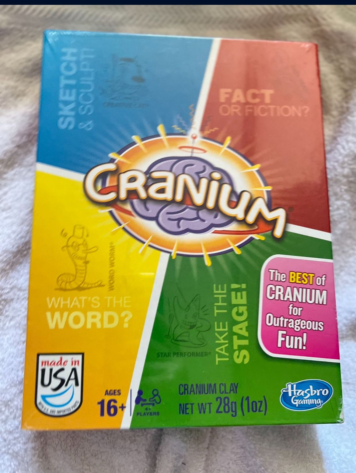 Cranium Outrageous Fun Board Game New