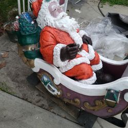 Santa Yard Decoration 