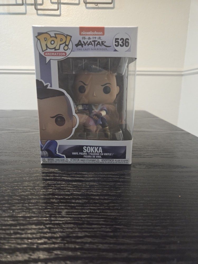 Zuko, Toph, Sokka Pop Figures