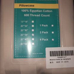 4 Pack Pillowcases 