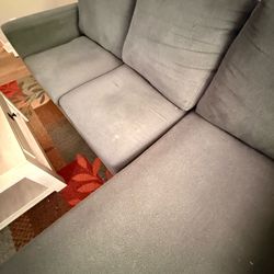 Modern Gray Sectional Sofa with Chaise