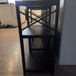 LELELINKY Industrial 3 Tier End Side Table Black Vinyl Record Player Stand
Display Shelf, Albums Storage, Sofa Bedside Table, Night Stand, Living Room