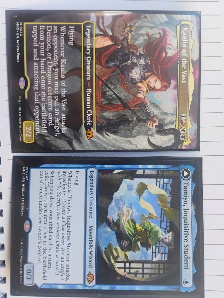 Kaalia And Tamiyo MTG Cards