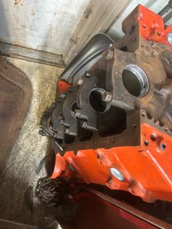 Sbc stock bore 010 block 4bolt main Std crank