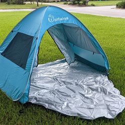 Wolfwise Portable Pop up Tent 2 Way Entry Sand Bag 