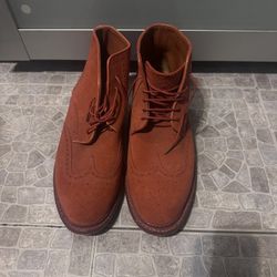 Red Chukka Boot