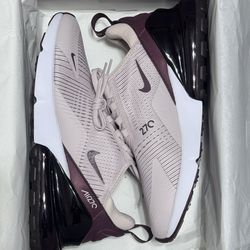 Nike Air Max 270 Women's 10.5 Silt Red Burgundy Crush